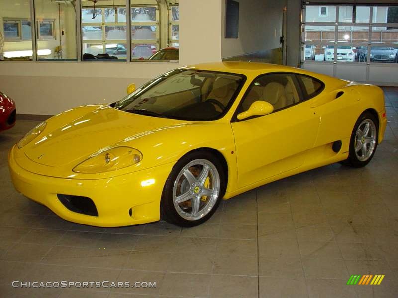 Giallo Yellow Beige Ferrari 360 Modena F1 Ferrari 360 Modena F1