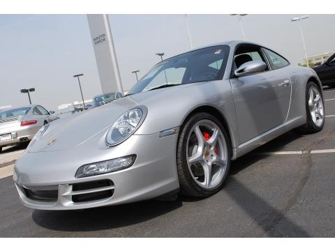 2007 Porsche 911 Carrera S Coupe in Arctic Silver Metallic