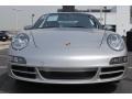 Porsche 911 Carrera S Coupe Arctic Silver Metallic photo #2