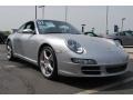 Porsche 911 Carrera S Coupe Arctic Silver Metallic photo #8
