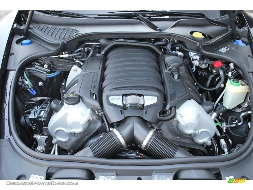 2010 Panamera 4S - Basalt Black Metallic / Black photo #25