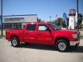 Fire Red Sierra 1500 SL Crew Cab 4x4
