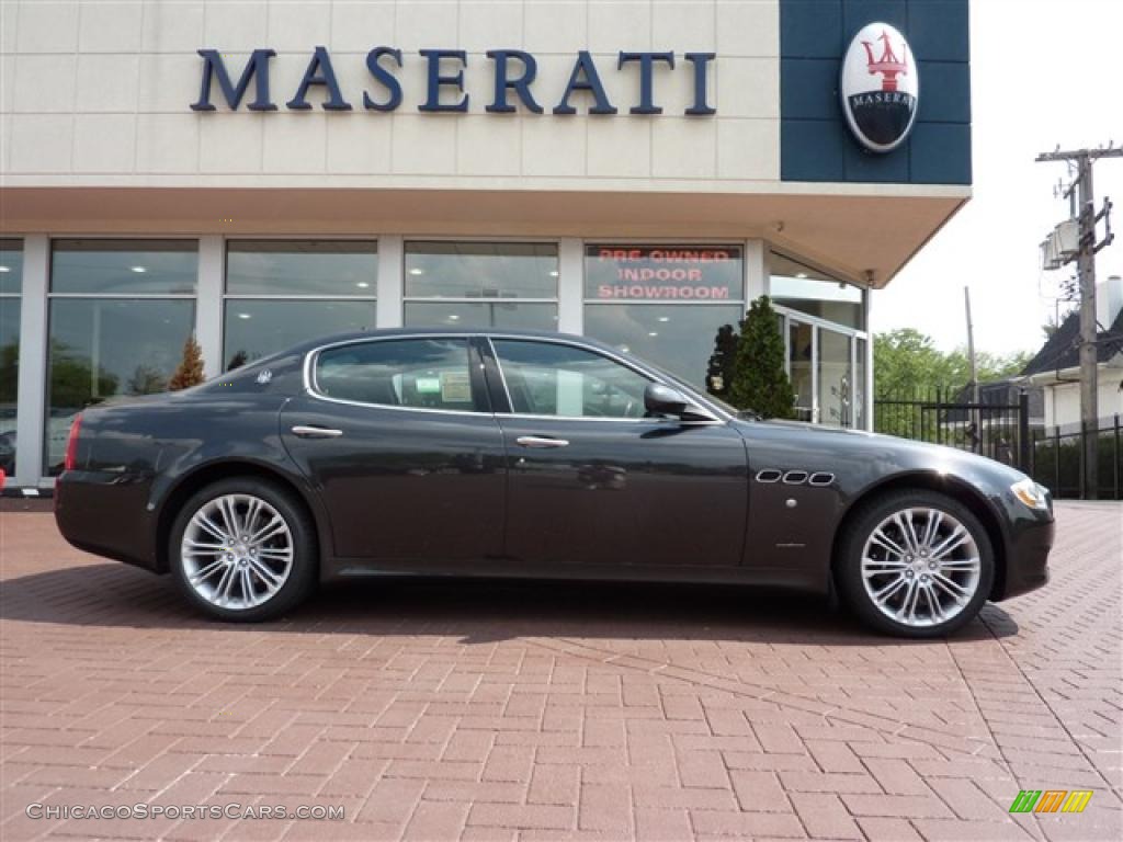 Grigio Granito (Dark Grey Metallic) / Nero Maserati Quattroporte S Grigio Granito (Dark Grey Metallic) / Nero Maserati Quattroporte S