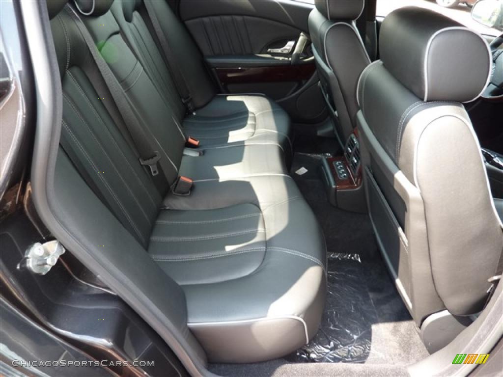2010 Quattroporte S - Grigio Granito (Dark Grey Metallic) / Nero photo #24