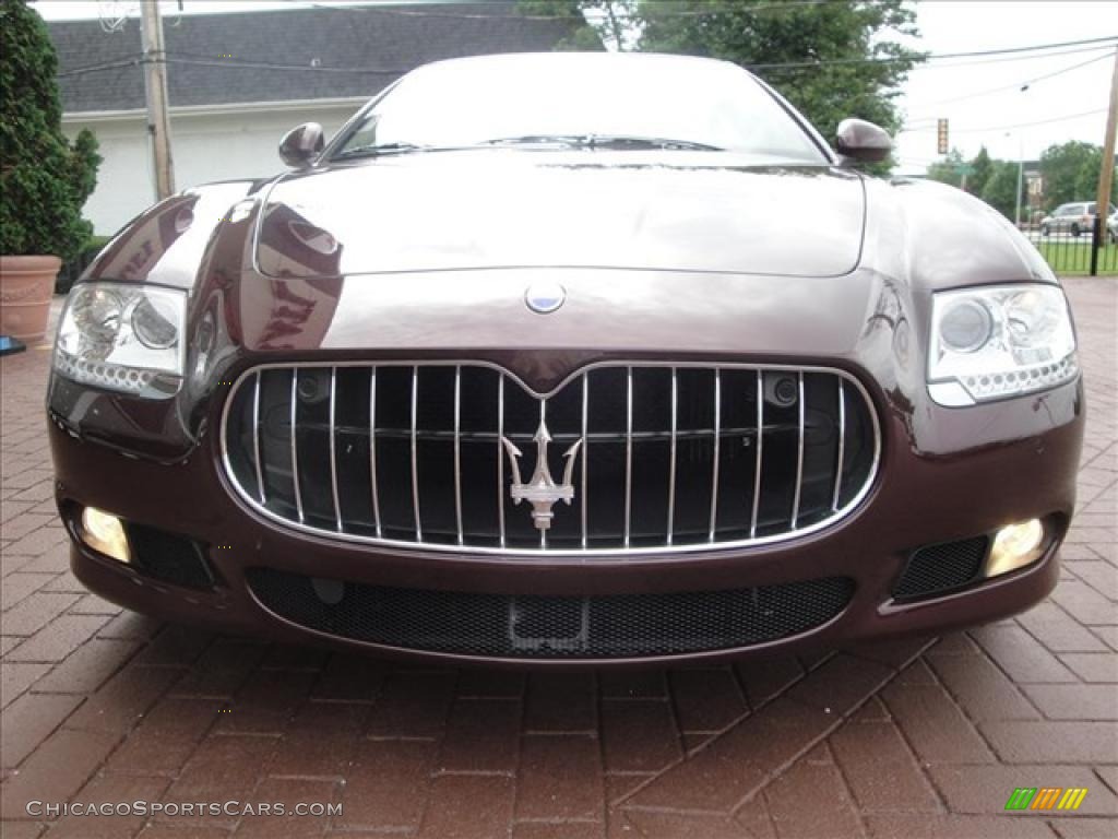2010 Quattroporte S - Bordeaux Pontevecchio (Dark Red) / Sand photo #3