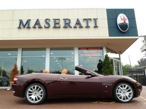 2010 Maserati GranCabrio  in Bordeaux Pontevecchio (Dark Red)