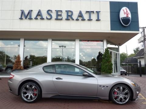 2010 Maserati GranTurismo S in Grigio Nuvolari (Grey)
