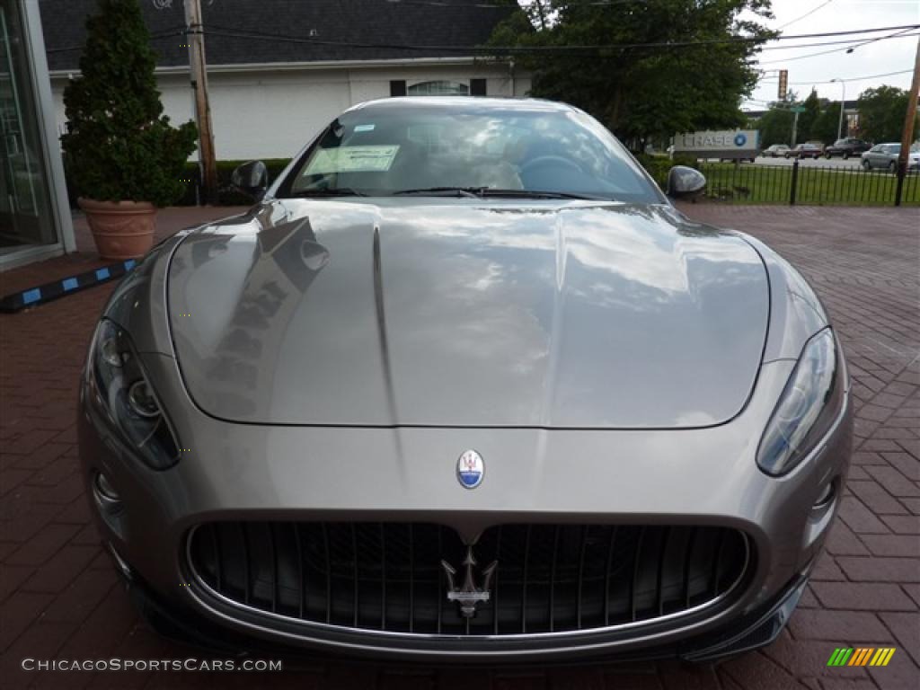 2010 GranTurismo S - Grigio Nuvolari (Grey) / Nero photo #9