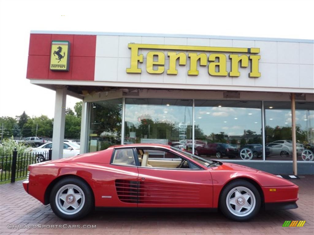 1986 Testarossa  - Red / Cream photo #3