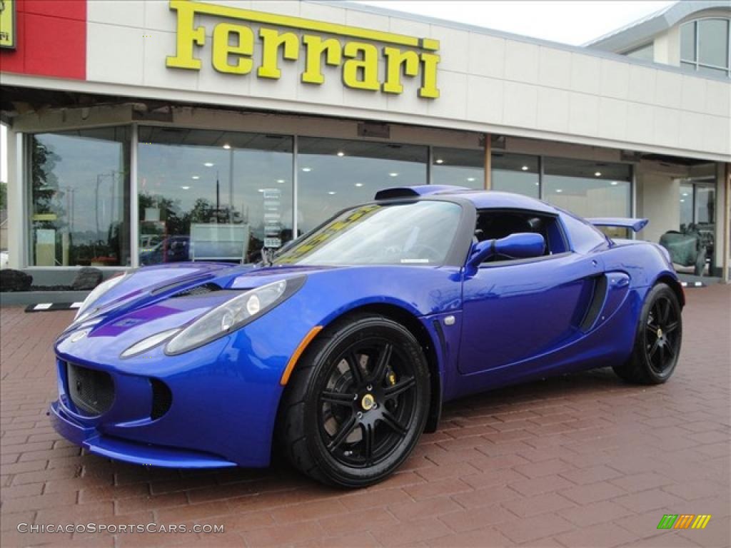 2008 Exige S 240 - Persian Blue / Black photo #2