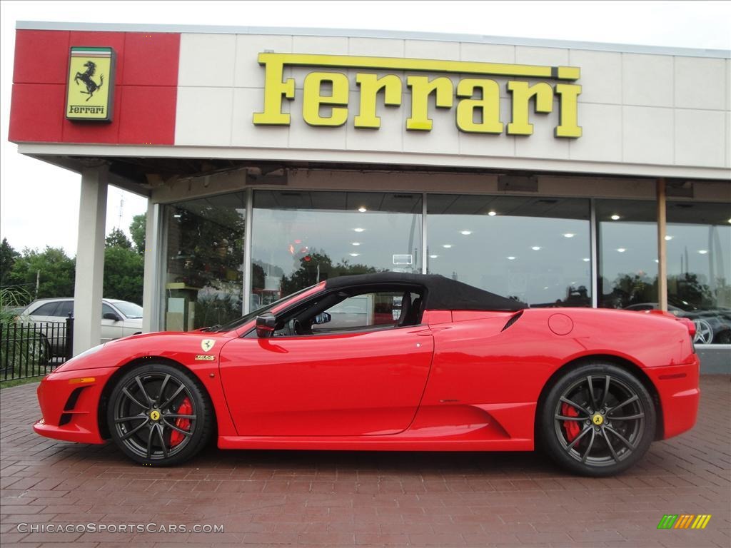 2009 F430 16M Scuderia Spider - Rosso Scuderia (Red) / Black photo #2