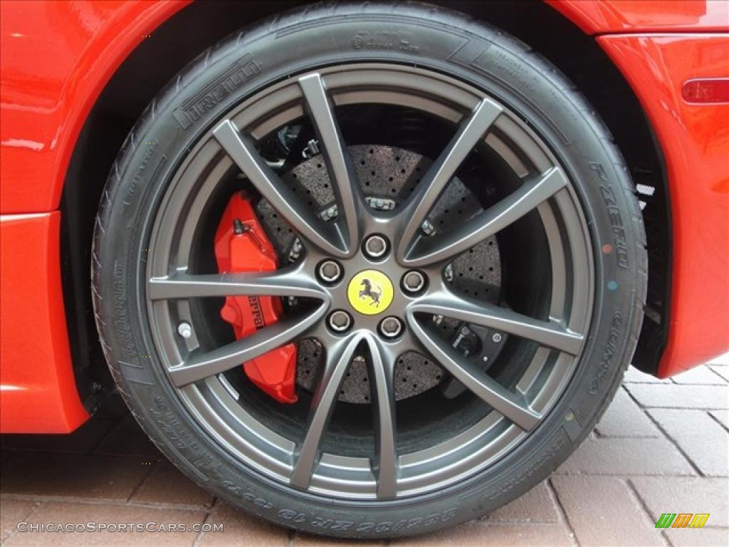 2009 F430 16M Scuderia Spider - Rosso Scuderia (Red) / Black photo #19