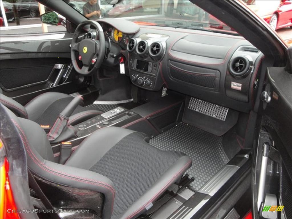 2009 F430 16M Scuderia Spider - Rosso Scuderia (Red) / Black photo #29