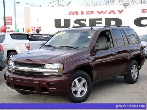 Bordeaux Red Metallic 2006 Chevrolet TrailBlazer LS