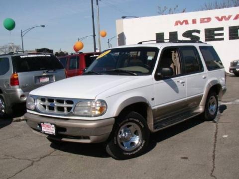 Oxford White 1997 Ford Explorer Eddie Bauer 4x4 Oxford White 1997 Ford Explorer Eddie Bauer 4x4