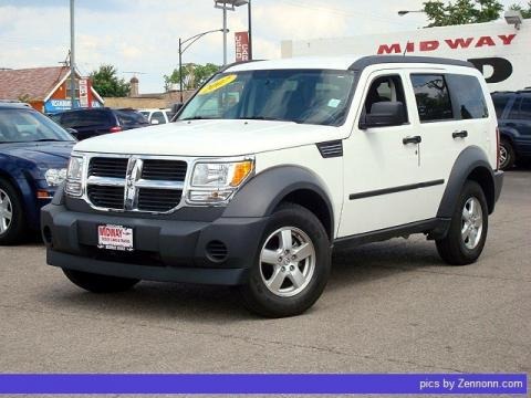 Stone White 2007 Dodge Nitro SXT Stone White 2007 Dodge Nitro SXT