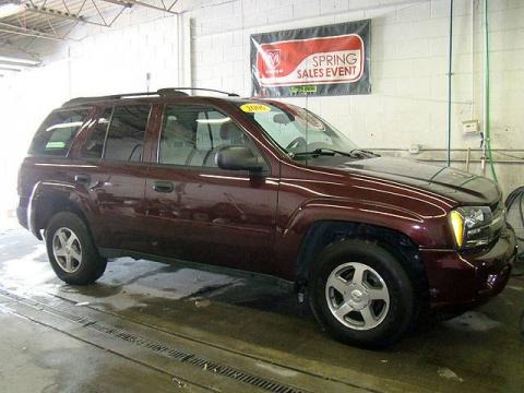 Bordeaux Red Metallic 2006 Chevrolet TrailBlazer LS