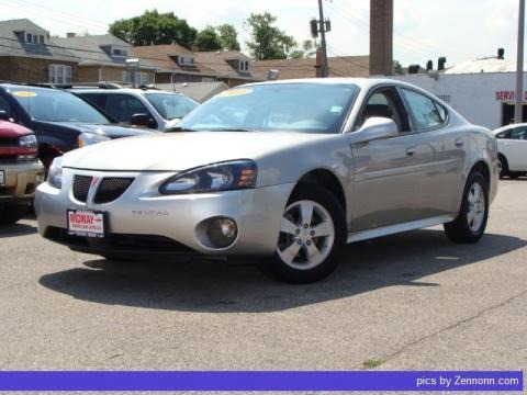Liquid Silver Metallic 2008 Pontiac Grand Prix Sedan