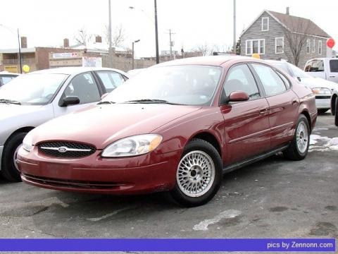 Toreador Red Metallic 2003 Ford Taurus SE