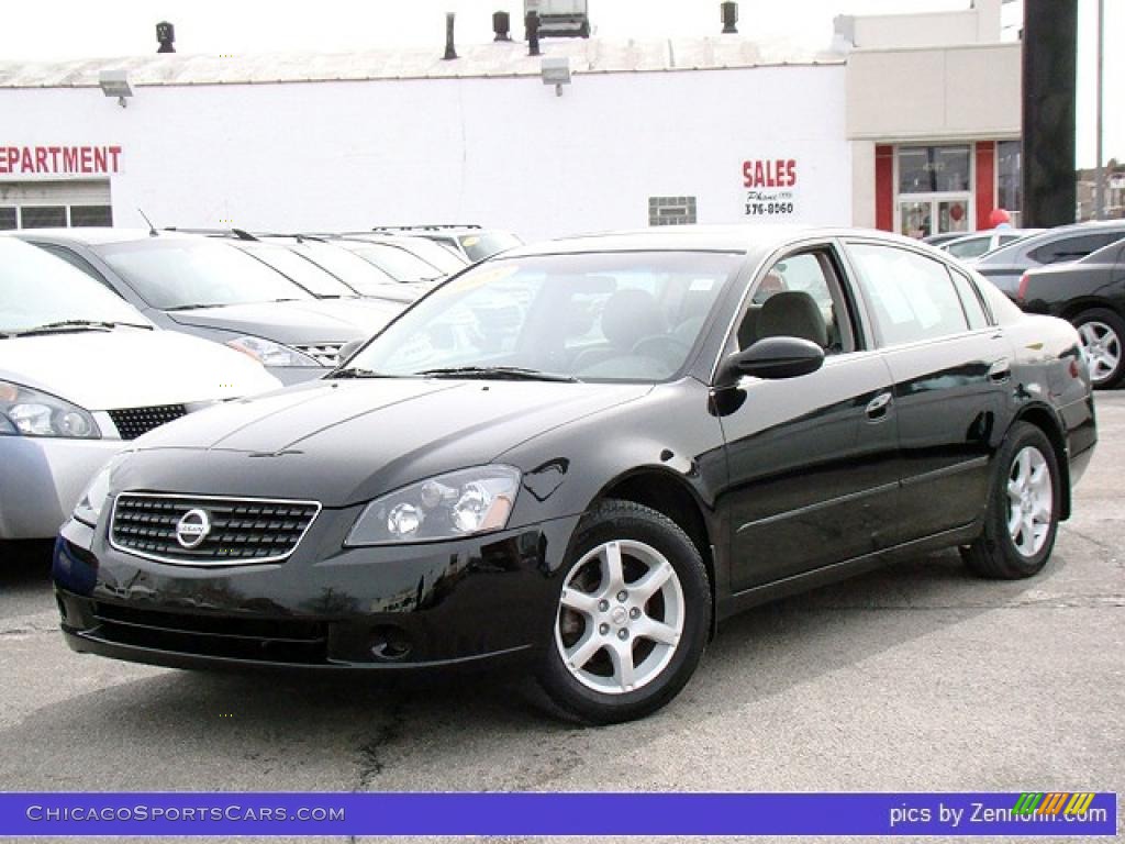 2005 Black nissan altima sale #6