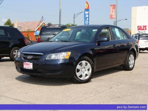Deepwater Blue 2008 Hyundai Sonata GLS V6