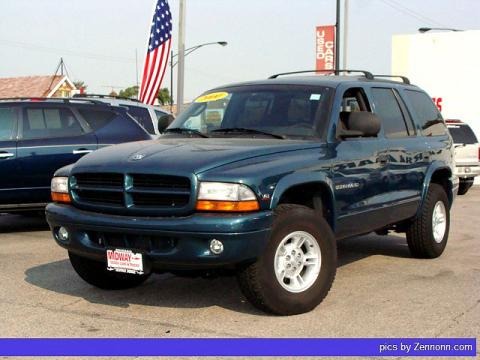 Forest Green Pearl 2000 Dodge Durango SLT 4x4 Forest Green Pearl 2000 Dodge Durango SLT 4x4