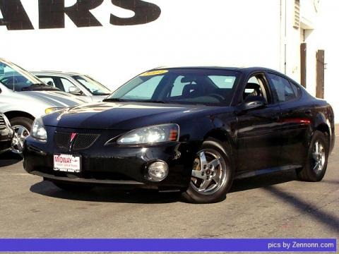 Black 2004 Pontiac Grand Prix GT Sedan