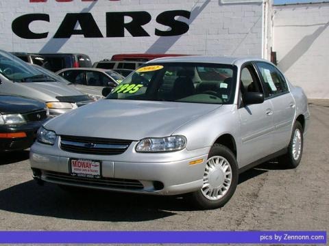 Galaxy Silver Metallic 2002 Chevrolet Malibu Sedan