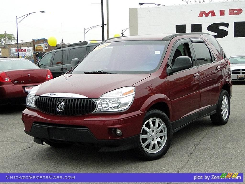 2006 Buick Rendezvous Cx In Cardinal Red Metallic 500738 Chicagosportscars Com Cars For Sale In Illinois