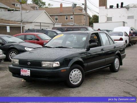 Black 1994 Nissan Sentra E Sedan Black 1994 Nissan Sentra E Sedan