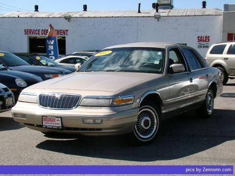 Light Prairie Tan Metallic 1997 Mercury Grand Marquis GS Light Prairie Tan Metallic 1997 Mercury Grand Marquis GS