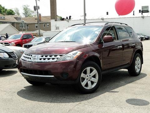 Merlot Pearl 2006 Nissan Murano S Merlot Pearl 2006 Nissan Murano S