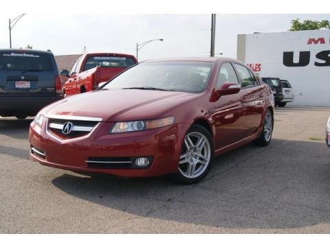 Moroccan Red Pearl 2007 Acura TL 3.2