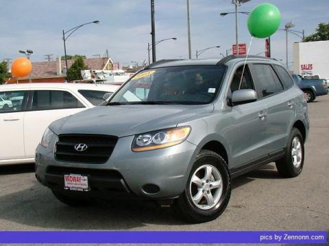 Platinum Sage 2008 Hyundai Santa Fe GLS Platinum Sage 2008 Hyundai Santa Fe GLS