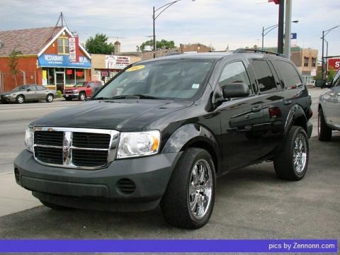 Brilliant Black 2007 Dodge Durango SXT Brilliant Black 2007 Dodge Durango SXT