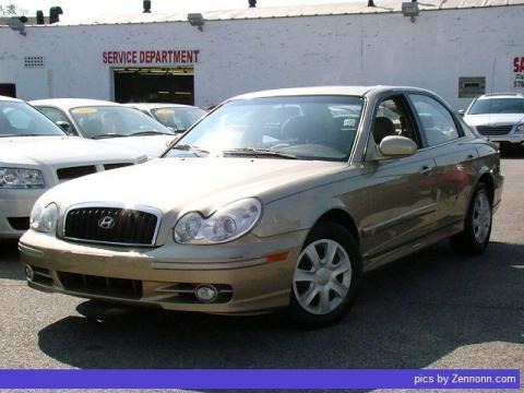 Desert Sand 2004 Hyundai Sonata 