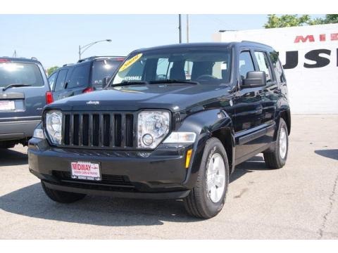 Brilliant Black Crystal Pearl 2009 Jeep Liberty Sport 4x4 Brilliant Black Crystal Pearl 2009 Jeep Liberty Sport 4x4