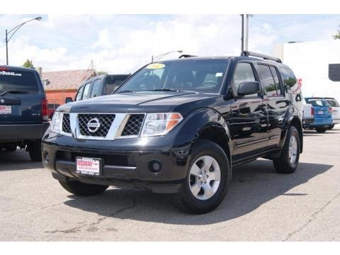 Super Black 2007 Nissan Pathfinder S 4x4 Super Black 2007 Nissan Pathfinder S 4x4