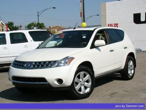 Pearl White 2006 Nissan Murano S Pearl White 2006 Nissan Murano S