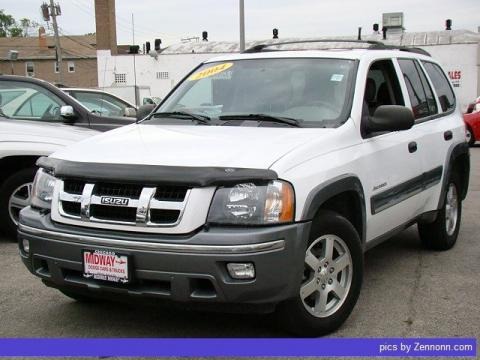 Arctic White 2004 Isuzu Ascender S 4x4