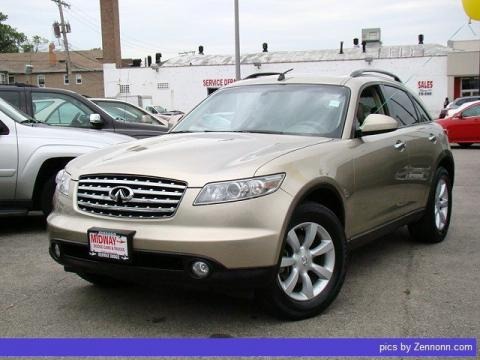 Golden Sand 2005 Infiniti FX 35 AWD Golden Sand 2005 Infiniti FX 35 AWD