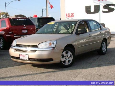 Light Driftwood Metallic 2005 Chevrolet Malibu LS V6 Sedan