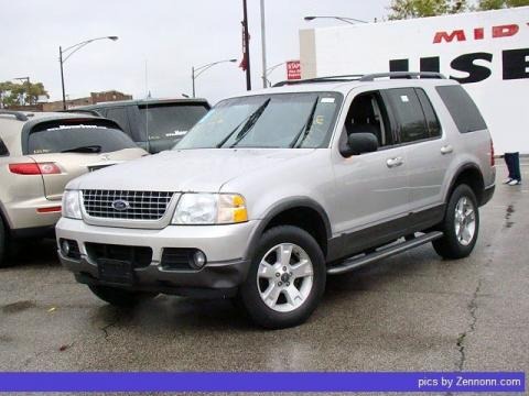 Silver Birch Metallic 2003 Ford Explorer XLT 4x4 Silver Birch Metallic 2003 Ford Explorer XLT 4x4