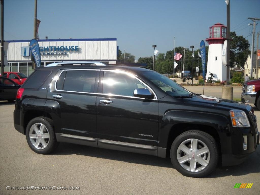 Carbon Black Metallic / Jet Black GMC Terrain SLT