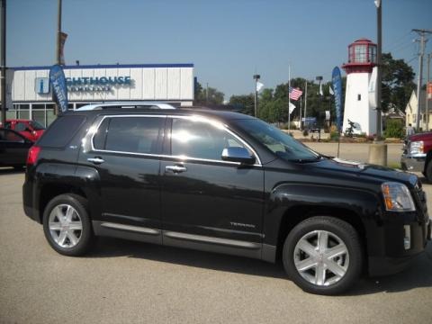 2010 GMC Terrain SLT in Carbon Black Metallic