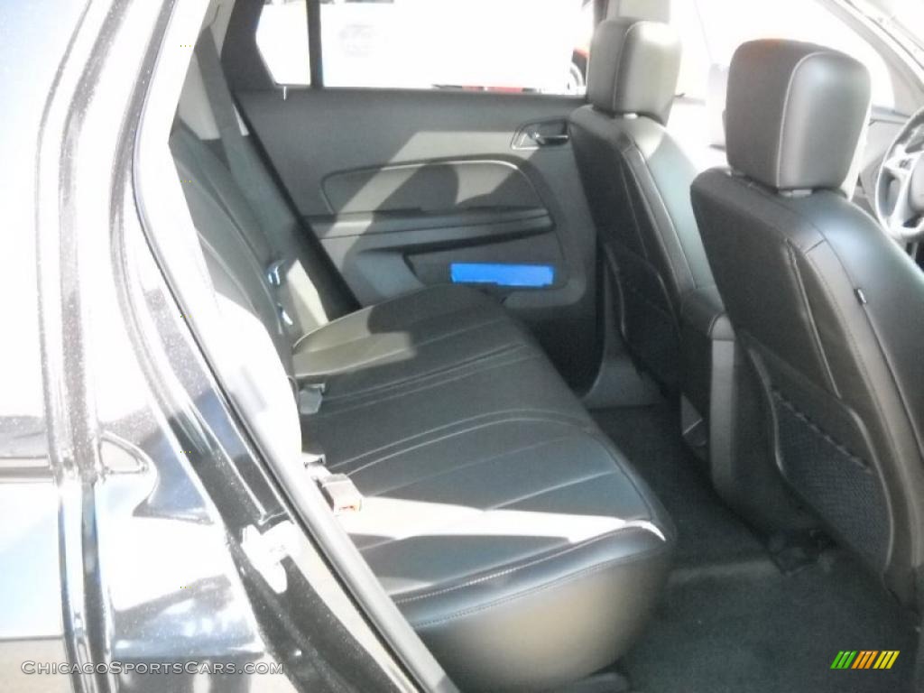 2010 Terrain SLT - Carbon Black Metallic / Jet Black photo #26