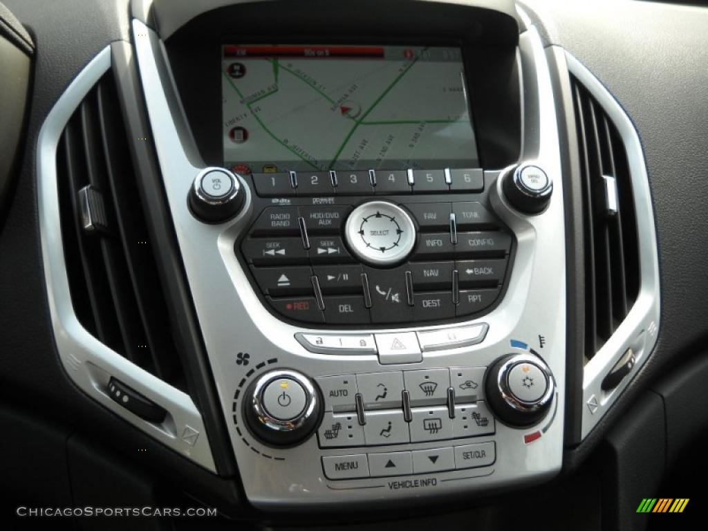 2010 Terrain SLT AWD - Onyx Black / Jet Black photo #19