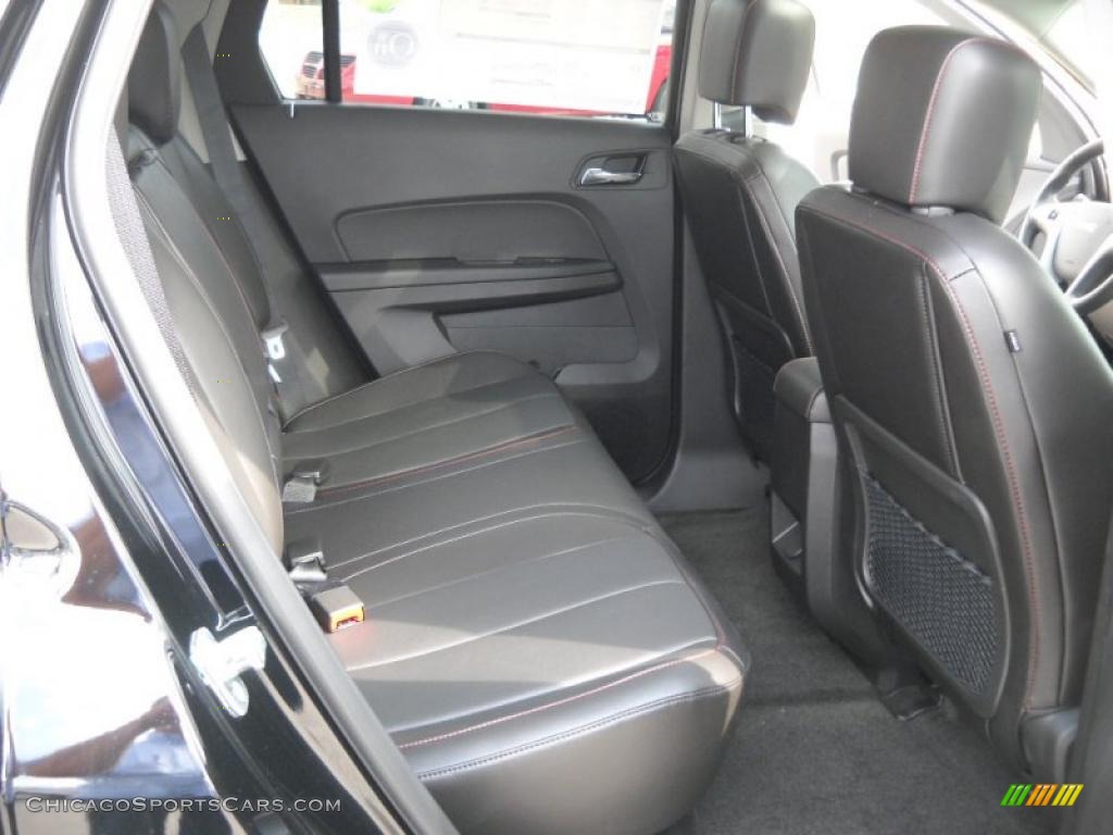 2010 Terrain SLT AWD - Onyx Black / Jet Black photo #27