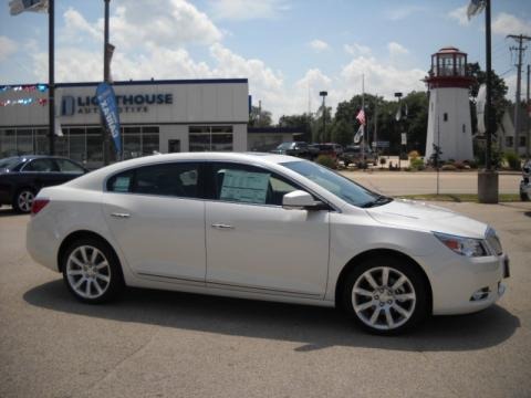 2011 Buick LaCrosse CXS in White Diamond Tricoat