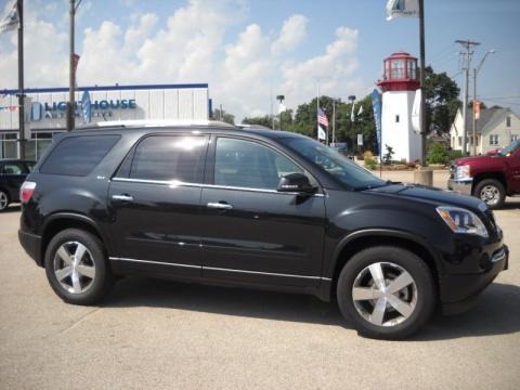 2011 GMC Acadia SLT in Carbon Black Metallic